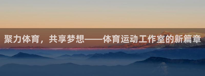 球速体育：聚力体育，共享梦想——体育运动工作室的新篇章